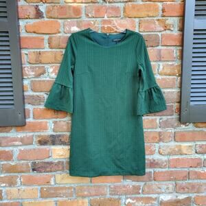 Banana Republic Woman's hunter green dress Fully Lined sz. 2